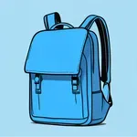 blue backpack image